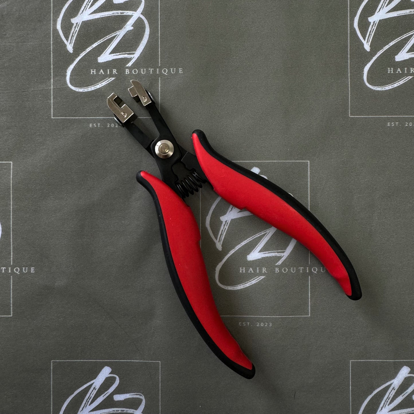 Forceps for forming capsules(red)